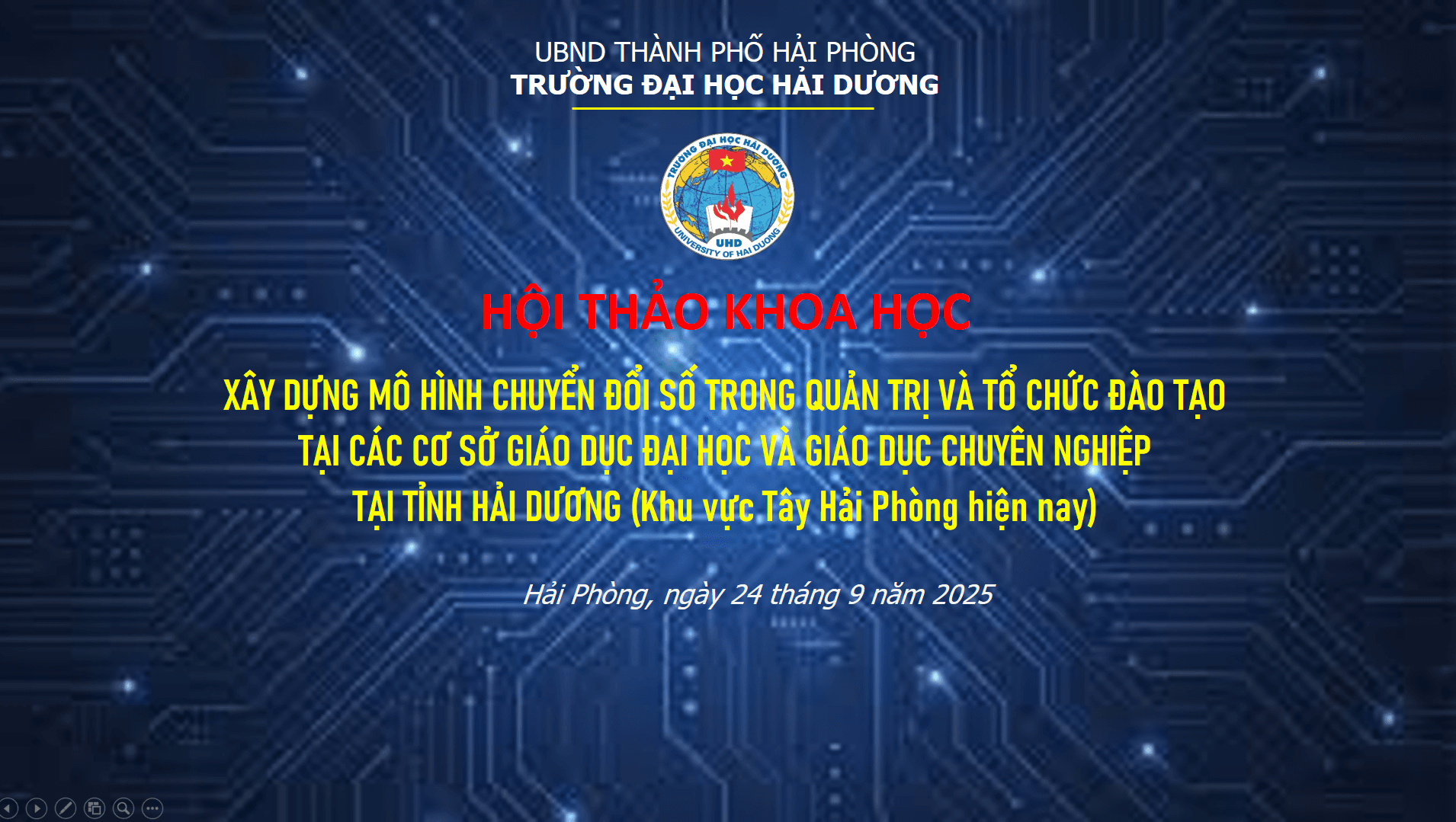 Hội thảo về Xây dựng mô hình CDS trong quản trị và tổ chức đào tạo tại các cơ sở giáo dục đào tạo