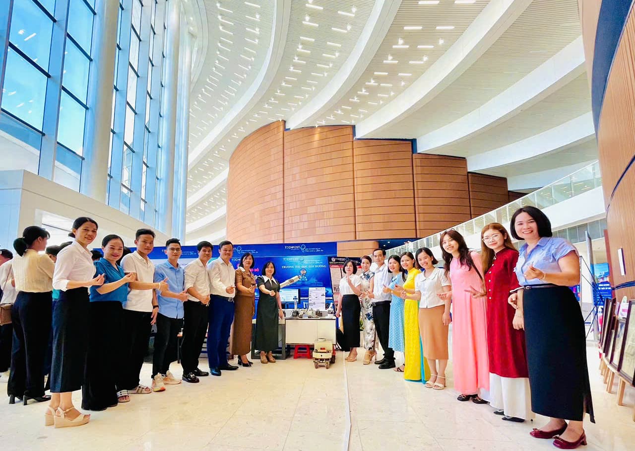 Trường Đại học Hải Dương tham dự Techfest Hải Phòng 2025