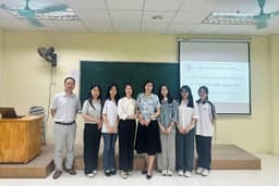 Sinh viên Khoa Toán và Khoa học Tự nhiên, Trường Đại học Hải Dương tích cực tham gia nghiên cứu khoa học
