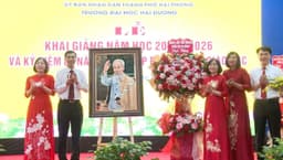 Trường Đại học Hải Dương đồng hành cùng cả nước khai giảng năm học mới 2025 - 2026, kỷ niệm 80 năm truyền thống ngành Giáo dục