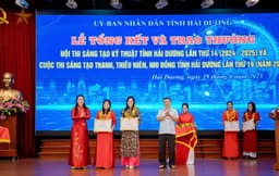Tổng kết hoạt động khoa học công nghệ  của  Khoa Kinh tế - Quản trị năm học 2024 - 2025