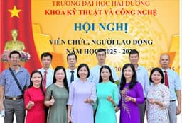 Hội nghị viên chức, người lao động  Khoa kỹ thuật và công nghệ năm học 2025-2026