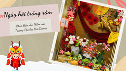 Chương trình rèn kỹ năng nghề với chủ đề : "Trăng rằm thắp sáng ước mơ" của khoa Giáo dục Mầm non