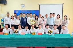 Sinh viên lớp K11.KTĐ và K13.KTĐ LT ngành Kỹ thuật điện Trường Đại học Hải Dương tự tin bảo vệ thành công đồ án tốt nghiệp