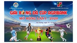 KẾ HOẠCH Tổ chức Giải bóng đá Cúp Agribank mở rộng lần I-2020 Chào mừng Đại hội Đảng bộ các cấp, nhiệm kỳ 2020 - 2025