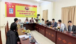 Chi bộ Khoa Kỹ thuật và Công nghệ tổ chức thành công Đại hội Chi bộ nhiệm kì 2025 - 2027