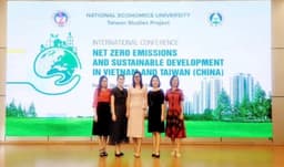 Giảng viên Khoa Kế toán - Tài chính, Khoa Kinh tế - Quản trị tham gia Hội thảo khoa học quốc tế về “Phát thải ròng bằng 0 và Phát triển bền vững ở Việt Nam và Đài Loan”