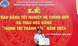 Nữ sinh ưu tú Trường Đại học Hải Dương - Nguyễn Hương Giang
