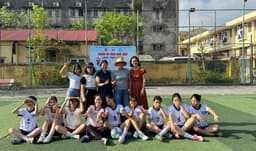 Sinh viên Khoa Ngoại ngữ - Trường Đại học Hải Dương giành chức vô địch giải bóng đá nữ UHD CUP 2024