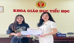 Khoa Giáo dục Tiểu học tổ chức thành công cuộc thi “Nét đẹp sinh viên Sư phạm” qua video