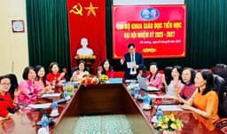 Khoa Giáo dục Tiểu học tổ chức thành công Đại hội Chi bộ  nhiệm kì 2025 - 2027