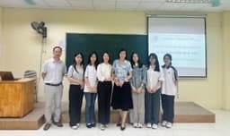 Sinh viên Khoa Toán và Khoa học Tự nhiên, Trường Đại học Hải Dương tích cực tham gia nghiên cứu khoa học