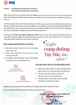 Ngân hàng cổ phần Quân đội (MB) thông báo tuyển dụng