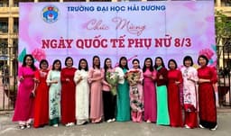 Các hoạt động chào mừng kỷ niệm 115 năm Ngày Quốc tế Phụ nữ 8/3/2025 của Công đoàn Trường Đại học Hải Dương