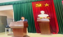 Trường Đại học Hải Dương tổ chức công bố quyết định về công tác cán bộ tại Trường THCS Chu Văn An