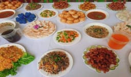 Trường Mầm non thực hành Hoa Sen tổ chức Buffet tháng 10 - Tháng của yêu thương