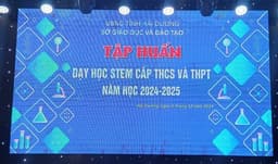 Trường THCS Chu Văn An tham gia khóa tập huấn “Dạy học STEM cấp THCS và THPT năm học 2024 - 2025” do Sở Giáo dục và Đào tạo Hải Dương tổ chức