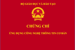 Tổ chức thi cấp chứng chỉ Ứng dụng công nghệ thông tin cơ bản tháng 05/2024