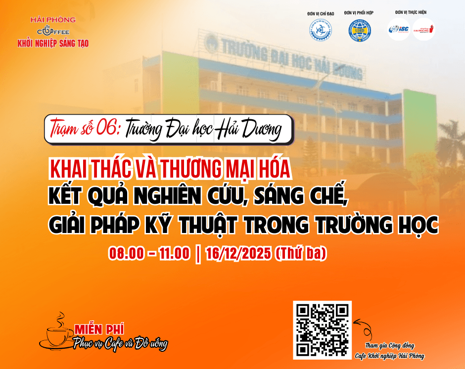 🚌 Café Tour- Trạm dừng chân số 06 tại Trường Đại học Hải Dương