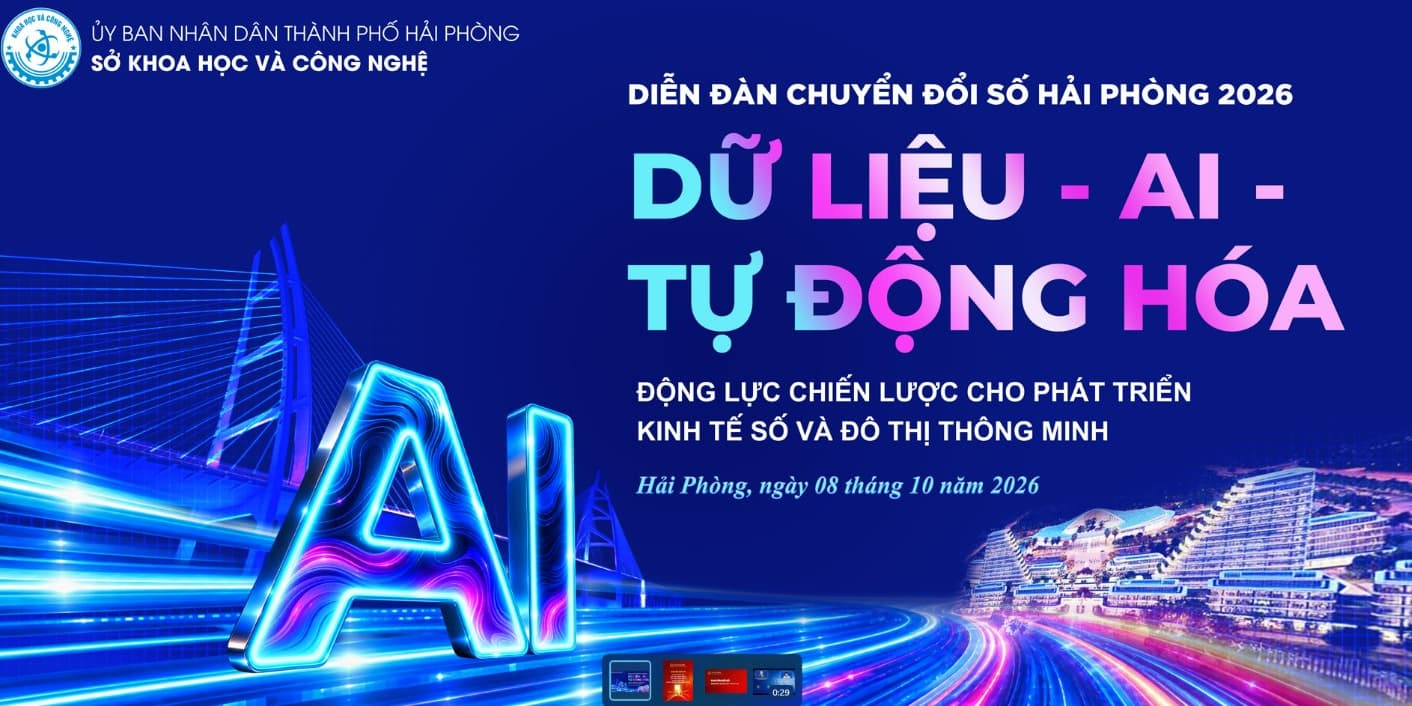 Trường Đại học Hải dương hưởng ứng ngày chuyển đổi số quốc gia 10/10, tham dự diễn đàn chuyển đổi số hải phòng 2026